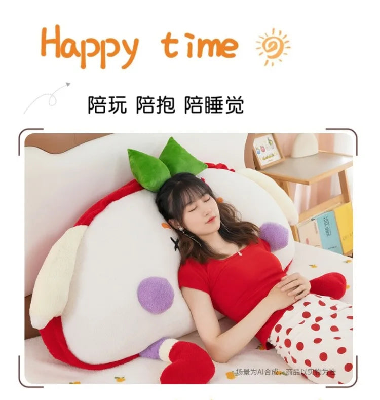 Cute Toast Clown Plush Toy Soft Bread Pillow