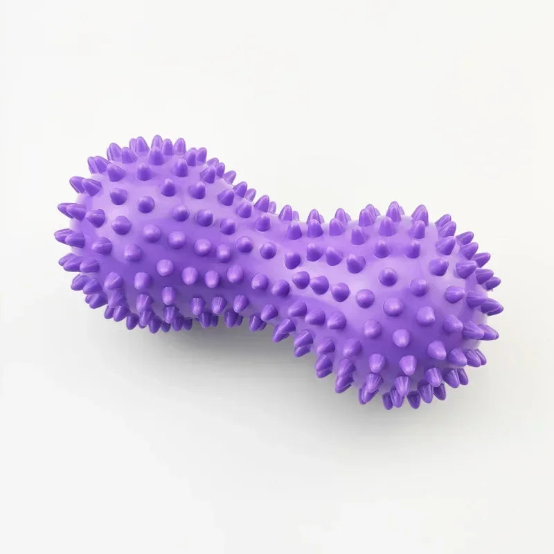 1Pc Peanut Massage Ball SHedgehog Sensory Training Grip Ball Muscle Pain Stress Sensory Ball Foot Muscle Massager Relaxation