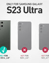 For Samsung Galaxy S23 Ultra Case 2023 UB Pro Full-Body Dual Layer Rugged Belt-Clip Case with Built-in Screen Protector