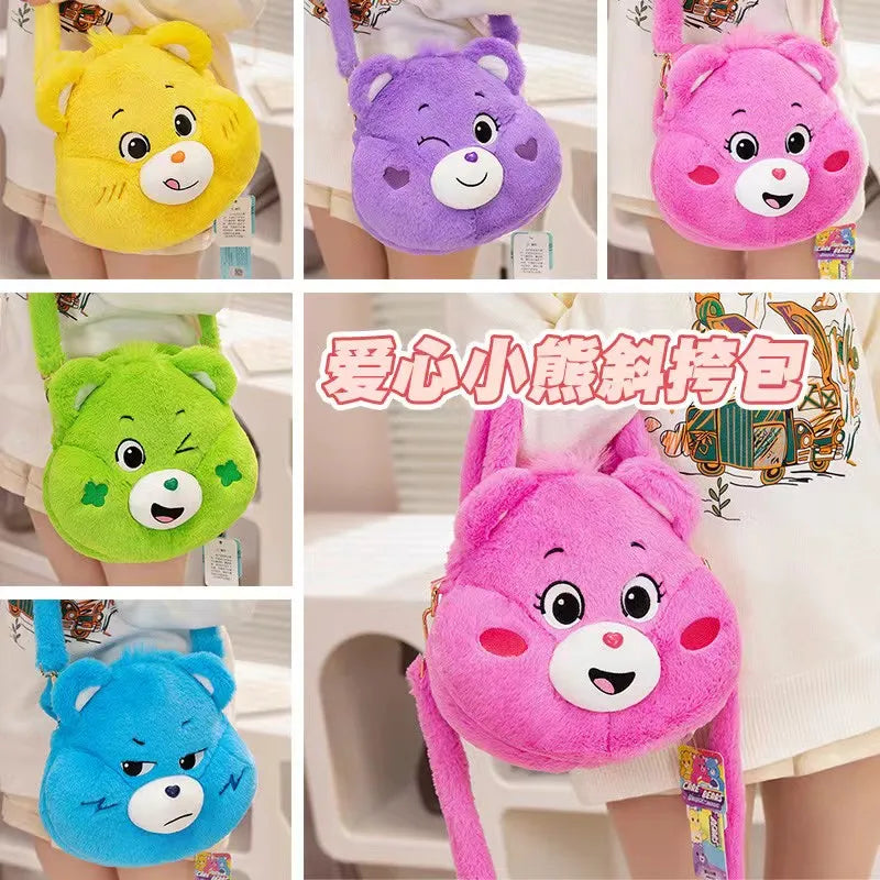 Kawaii Plush Bear Backpack Soft Shoulder Bag