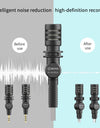 Wired Microphone Plug and Play Portable Audio Video Recording Mic for iPhone Android Camera PC Live Streaming Vlog