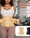 Double-Layer Waist Trainer Belt for Women – Slimming Tummy Wrap & Workout Shapewear