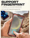 For Samsung Galaxy S25 Case UB Pro Heavy Duty Rugged Phone Case with 2 Front Frame Built-in Screen Protector & Kickstand