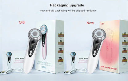 Multifunctional Facial Skin Care Massager Electric Facial Massage Device Clean Face Skin Rejuvenation Lifting Tighten