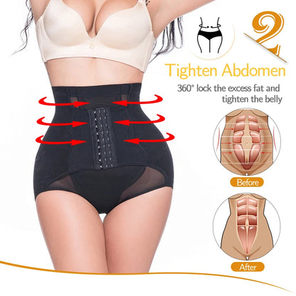 Tummy Control Panties for Women Shapewear Butt Lifter Short High Waist Trainer Corset Slimming Body Shaper Underwear