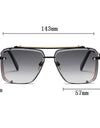 Steampunk Sunglasses For Men Vintage Punk Trendy Square Fashion Glasses