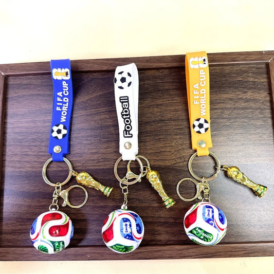2026 Football Trophy Keychain Soccer Fan Collectible Bag Charm
