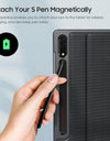 Case for Samsung Galaxy Tab S8 Ultra 14.6 In 2022(SM-X900/X906)Release with S-Pen Holder,Lightweight PC Hard Cover Magnetic Case