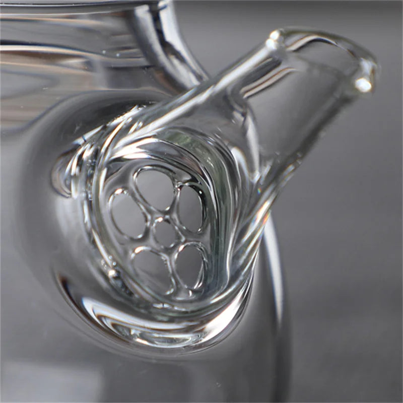 120ml Mini Glass Teapot with Filter