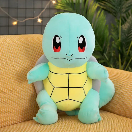 Kawaii Squirtle Plush Toy 60 cm Soft Stuffed Doll Pillow
