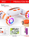 RC Stunt Car With Music Lights Double Remote Control 360° Degree Rotation Off Road Kids Rc Drift Car Toy