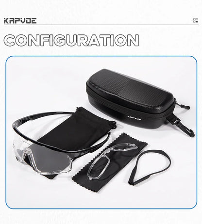 Photochromic Cycling Glasses UV400 Outdoor Sports Bicycle Glasses Men MTB Cycling Sunglasses Women Road Bike Glasses