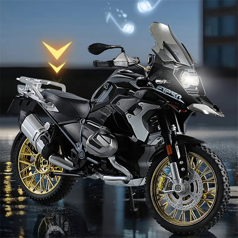Diecast R1250 GS Adventure Motorcycle Model 1 to 10 Scale