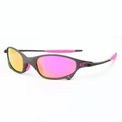 X Metal Juliet Sunglasses Polarized Lens Googles Riding Driving Fishing Sun Glasses