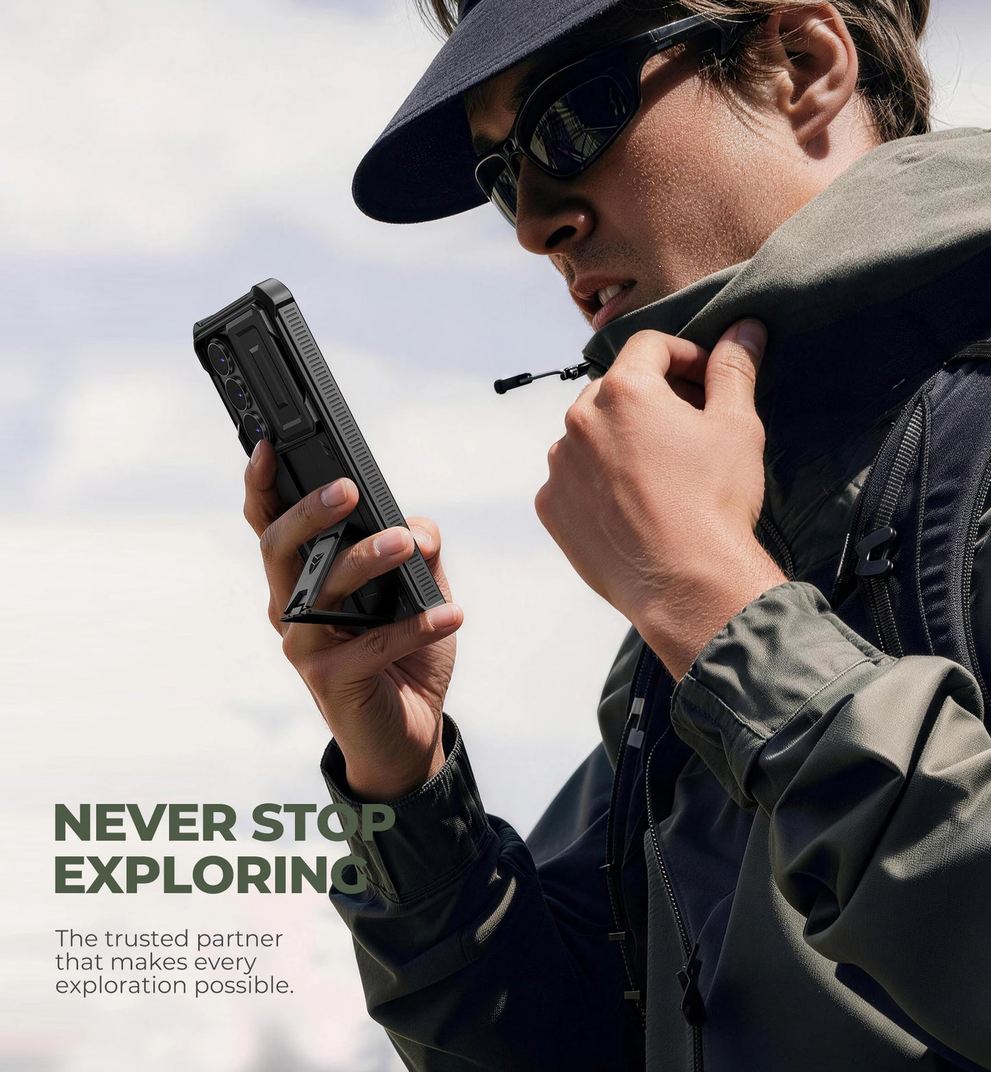For Samsung Galaxy S26/S26 Plus/S26 Ultra 2026Case Full Body Shockproof Camera Cover &Built-in Screen Protector Kickstand