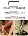 3/4/7 PCS Self Centering Hinge Drill Bit Set High-speed Steel Woodworking Door Window Hinge Drill Bit Positioning Hole Opener