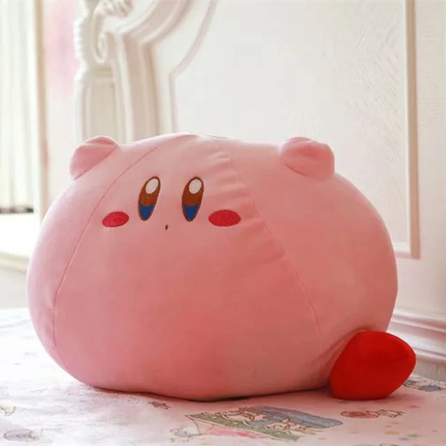 Kirby Pillow Cartoon Cute Plush Doll Stuffed Animal Peripheral 's Birthday Gift Home Stuffed Animal Plushies Toy
