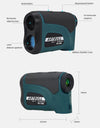 Laser Golf Rangefinder Hunting Telescope with Slope Adjusted Flag-Lock Distance Meter 800-2000m Rangefinder Monoculars