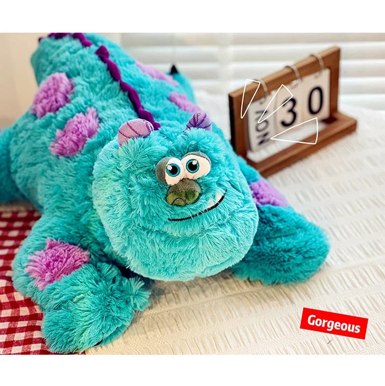 140cm Disney Large James P. Sullivan Stuffed Toys Monsters Plush Dolls  Anime Soft Pillow Room Deco Kawaii Pillow Hugs Kid Gifts
