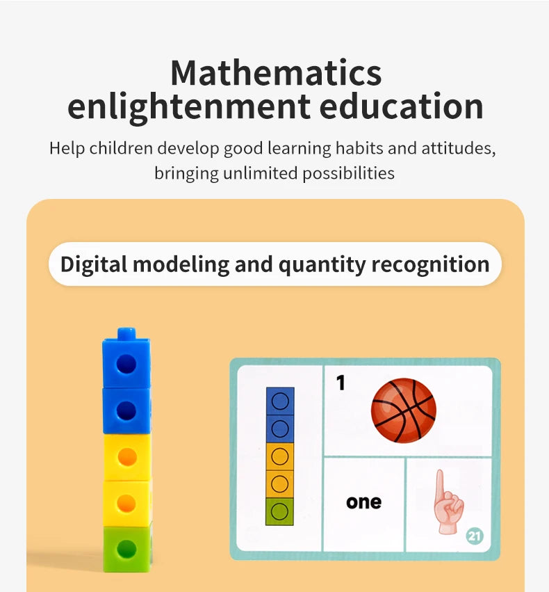 Rainbow Building Blocks for Maths and Creative Learning