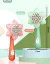 Children's Sunflower Bubble Toy Handheld Bubble Boy Girl Outdoor Gift Toy (excluding Bubble Liquid And Battery)