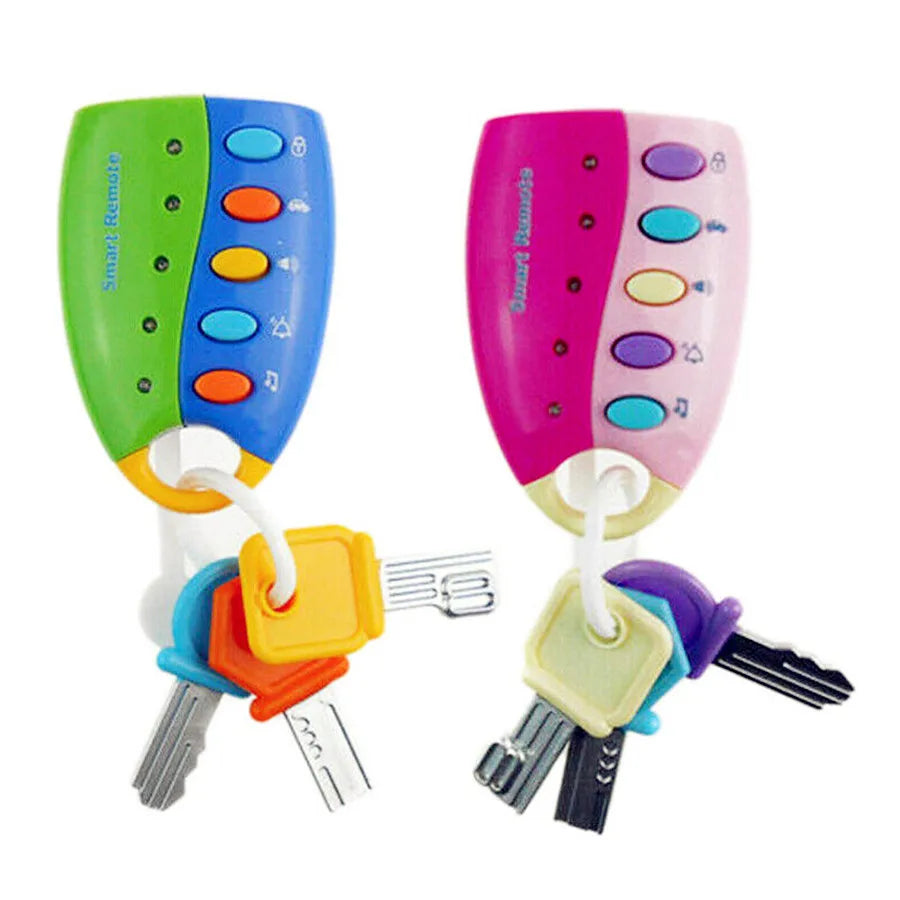 Musical Baby Toy Car Key – Pretend Play Smart Remote with Sounds & Lights