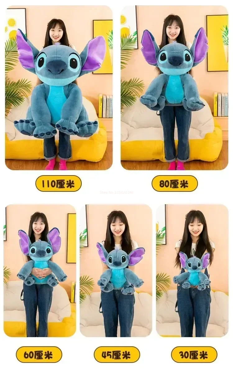 Plush Stuffed Doll 30cm-80cm Giant Size Cartoon Animal Couple Sleeping Pillow Soft Material Toy for Gift