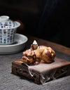 Chinese Ceramic Backflow Incense Holder Waterfall Incense Burner for Incense Cones Home Decor Aromatherapy Ornament
