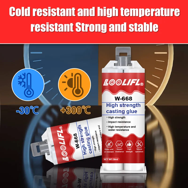 AB Universal Epoxy Resin Glue For Glass Metal Ceramic Waterproof Repairs High Adhesive Super Liquid Glue