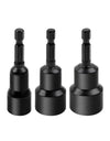 6-19mm Impact-Socket Magnetic Nut Screwdriver Deep Socket Adapter 1/4 Hex Wrench Heads Electric Drill Bit Repairing Hand Tools