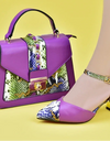 Italian Shoe and Bag Set for Party In Women Luxury Shoes Women Designers Nigerian Women Party Pumps High Heels Ladies