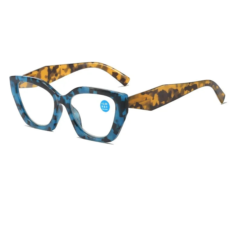 Retro Reading Glasses Butterfly Shaped Anti Blue Light Design Glasses Women Fashion Spring Eyeglasses Legs Reading Glass