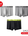 3Pcs Man Underwear Boxer Men Graphene Antibacterial Crotch Men's Boxershorts Underpants Boxers Shorts Trunks