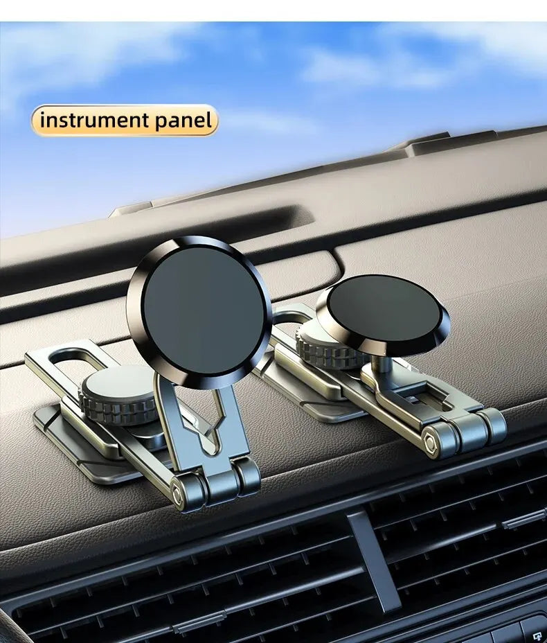 720  Car Phone Holder Stand Levitation Screen Alloy Dashboard Car Mount Smartphone Mobile Support In Car Bracket