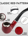 Tobacco Pipe Red