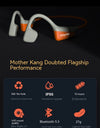Neckband I18PRO Bluetooth5.3 Headphones Bone Conduction Sport Earbuds HiFi Sound TWS Earphones Wireless Headest For XIAOMI