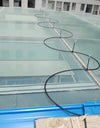 Free Bending Yellow Copper Mist Nozzle 8mm Straight Push Lock Joint Garden Watering Humidification Sprayer