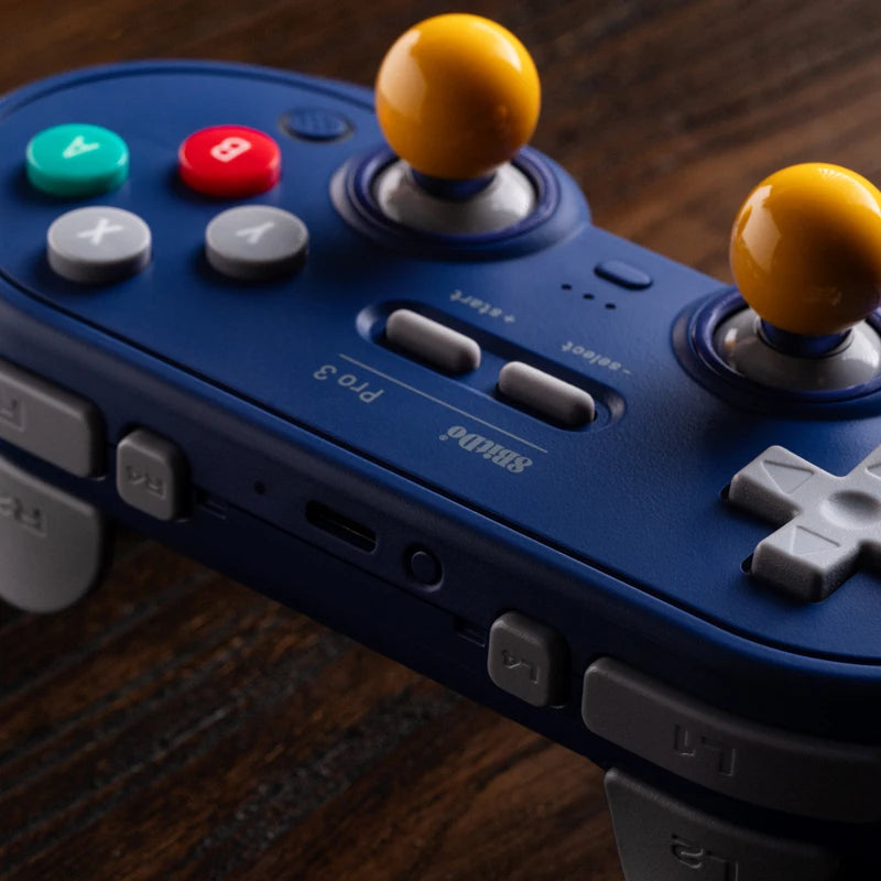 Wireless Gaming Controller with TMR Joysticks and Swappable Buttons for Nintendo Switch and PC