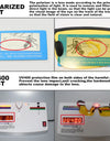Polarized Photochromic Sunglasses for Men Anti Glare Day and Night Driving Glasses