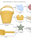 Summer Beach Toys for Kids Soft Silicone Sandbox Set Beach Game Toy for Send Children Beach Play Sand Water Play Tools Sand