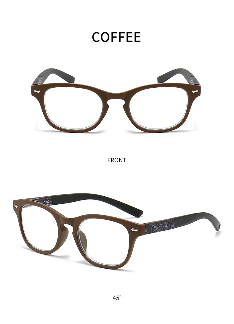 Reading Glasses Hd Eyeglasses Anti Blue Light Pc Fashion Comfortable Presbyopia Eyewear Men Women +1.0 +1.5 +2.0 +2.5 +3.0