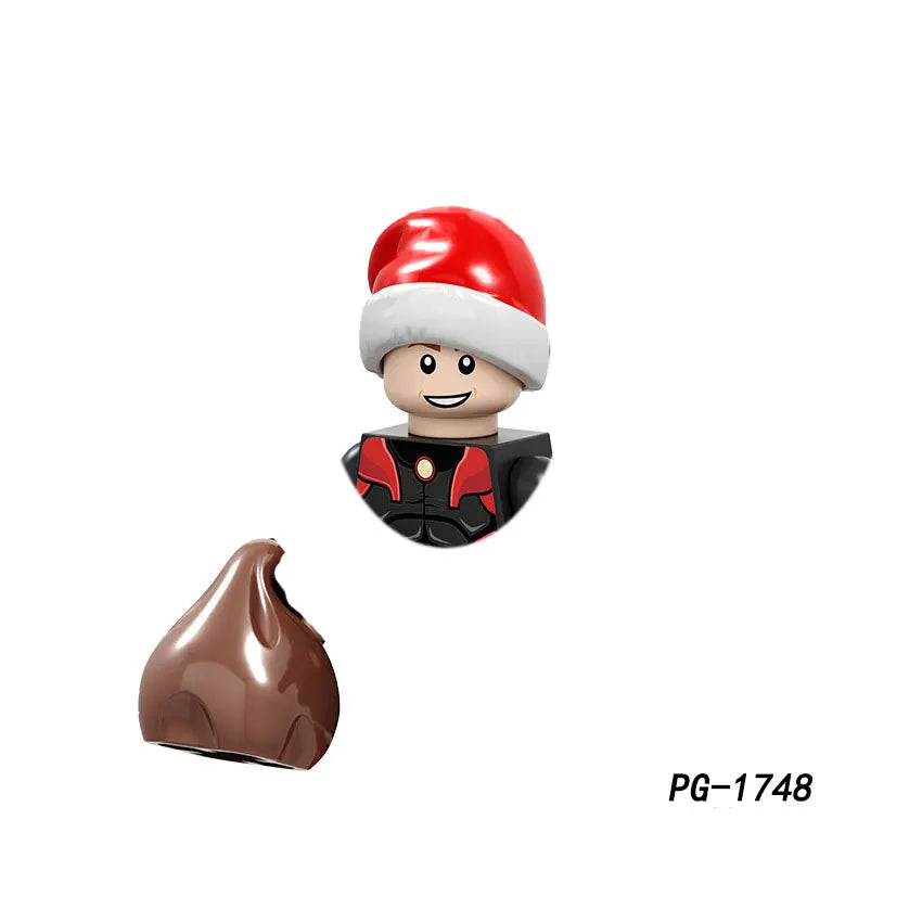 Movie Christmas Halloween Assemble Building Blocks Brick Mini Action Figure Character Figurine Brick Toys Birthday Gift