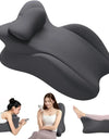 Multi-Positional Wedge Pillow Memory Foam Ergonomic Prone Pillow with Removable Cover Couple Bed Pillow for Body Pain Relief