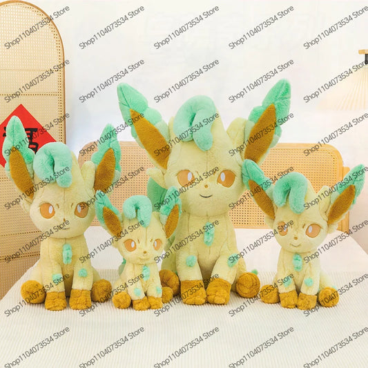 Kawaii Eevee Evolution Plush Toy Collection Soft Stuffed Dolls