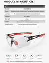 Bike Glasses Photochromic Lens UV400 Bicycle Glasses Outdoor Sports Eyeglasses MTB Road Eyewear Cycling sunglasses