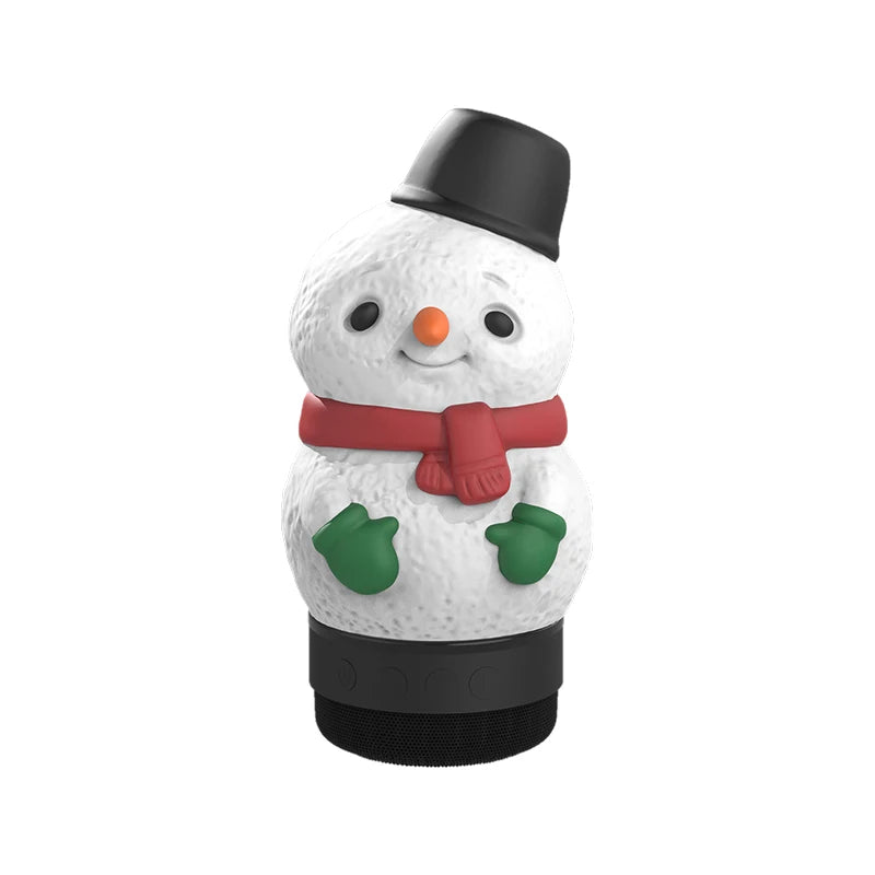 Outdoor Home Restaurant Snowman Atmosphere Night Light Christmas Decoration with Bluetooth V5.3 Speaker