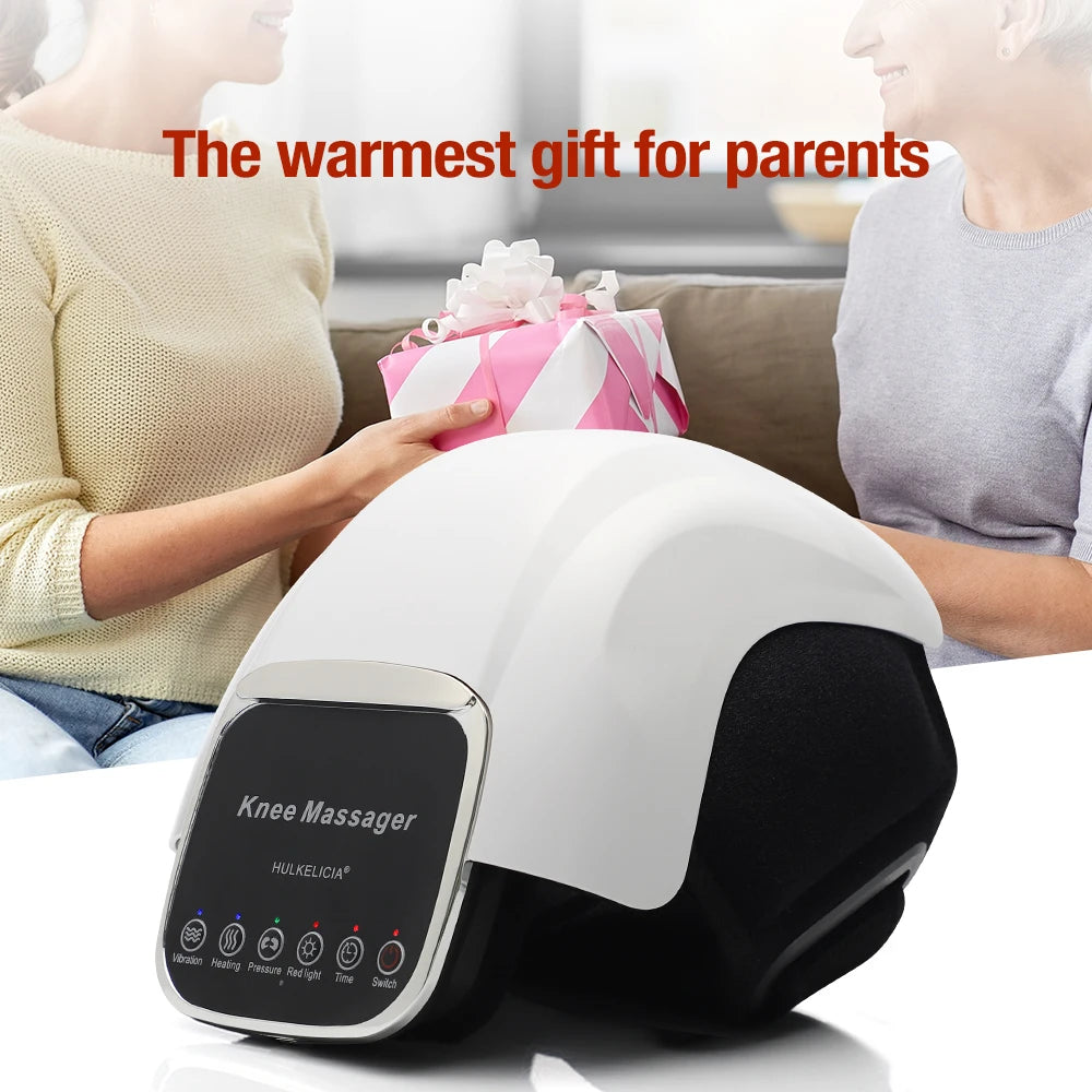 Electric Heating Knee Massager Vibrating Hot Compress Airbag Massage Joint Arthritis Protector Muscle Relax Massage Device