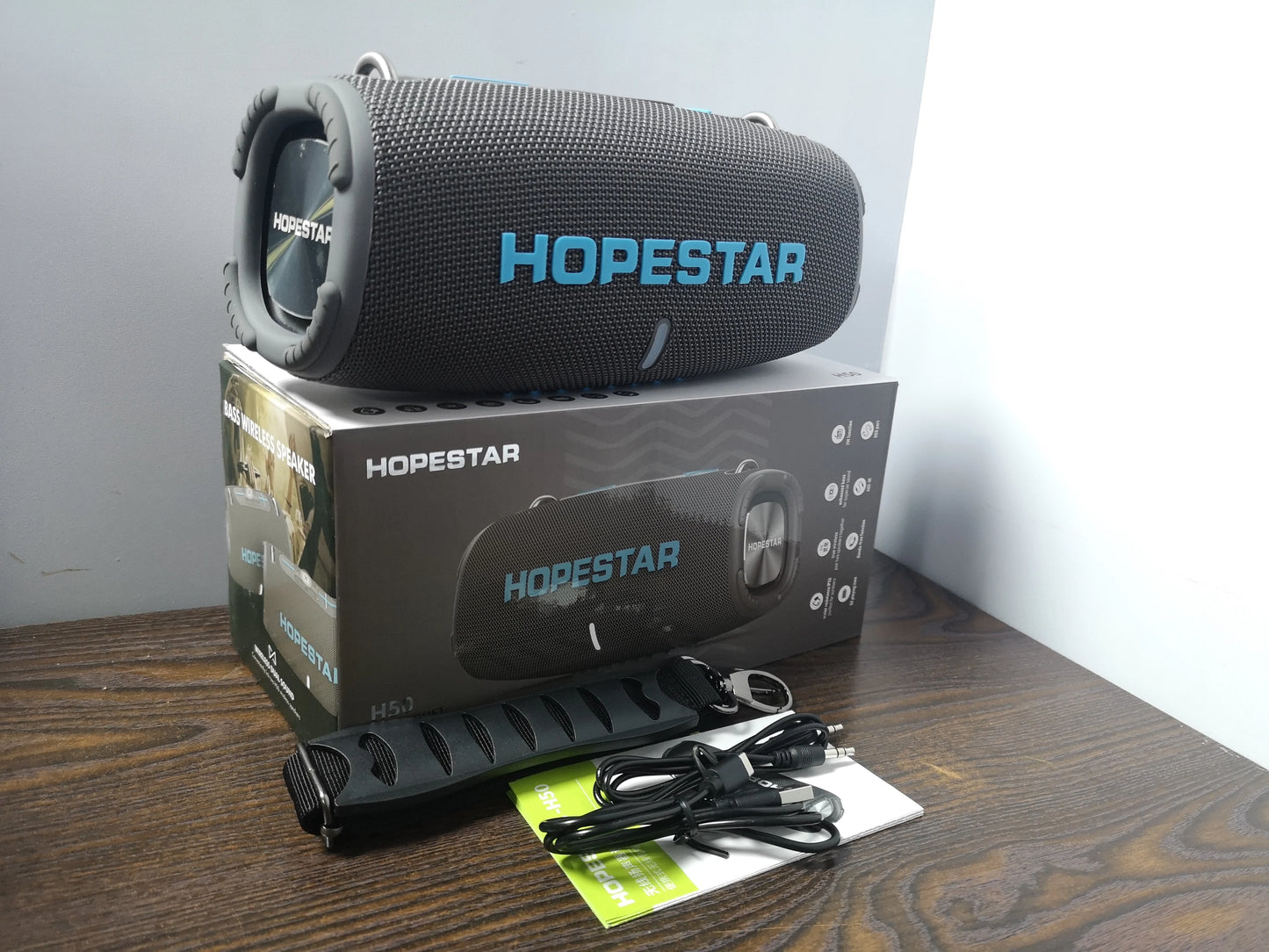 20W High Power Boombox Speakers Portable Bluetooth Super Subwoofer Mp3 Player Powerful Column Soundbox Audio Center