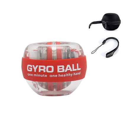 Gyroscopic Power Trainball Autostart Range Gyro Power Wrist Ball with LED Lights Arm Hand Muscle Force Trainer Fitness Equipment