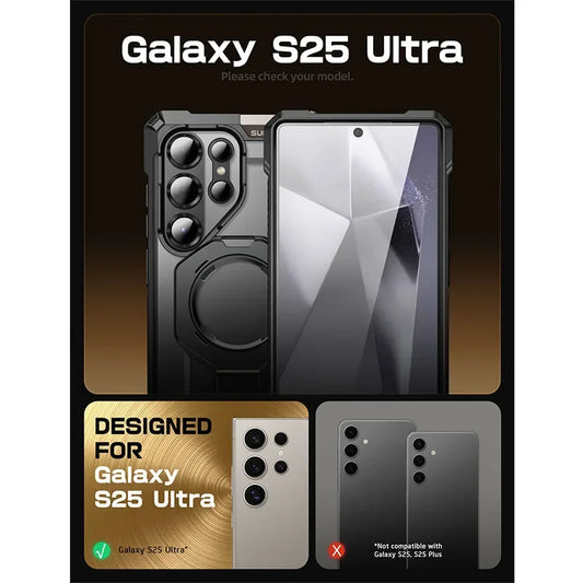 For Samsung Galaxy S25 Ultra Case 6.9" 2025 SUPCASE UB Grip Anti-Scratch Heavy Duty Rugged  Phone Case with Kickstand